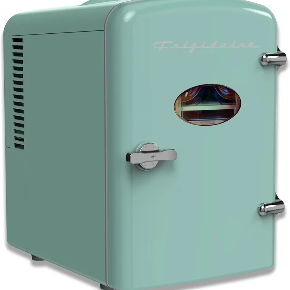 Frigidaire Retro Mini Fridge in Mint Green